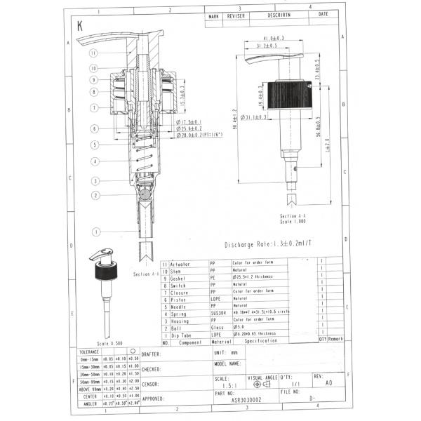 Dozownik STANDARD OS-HD 01 KS